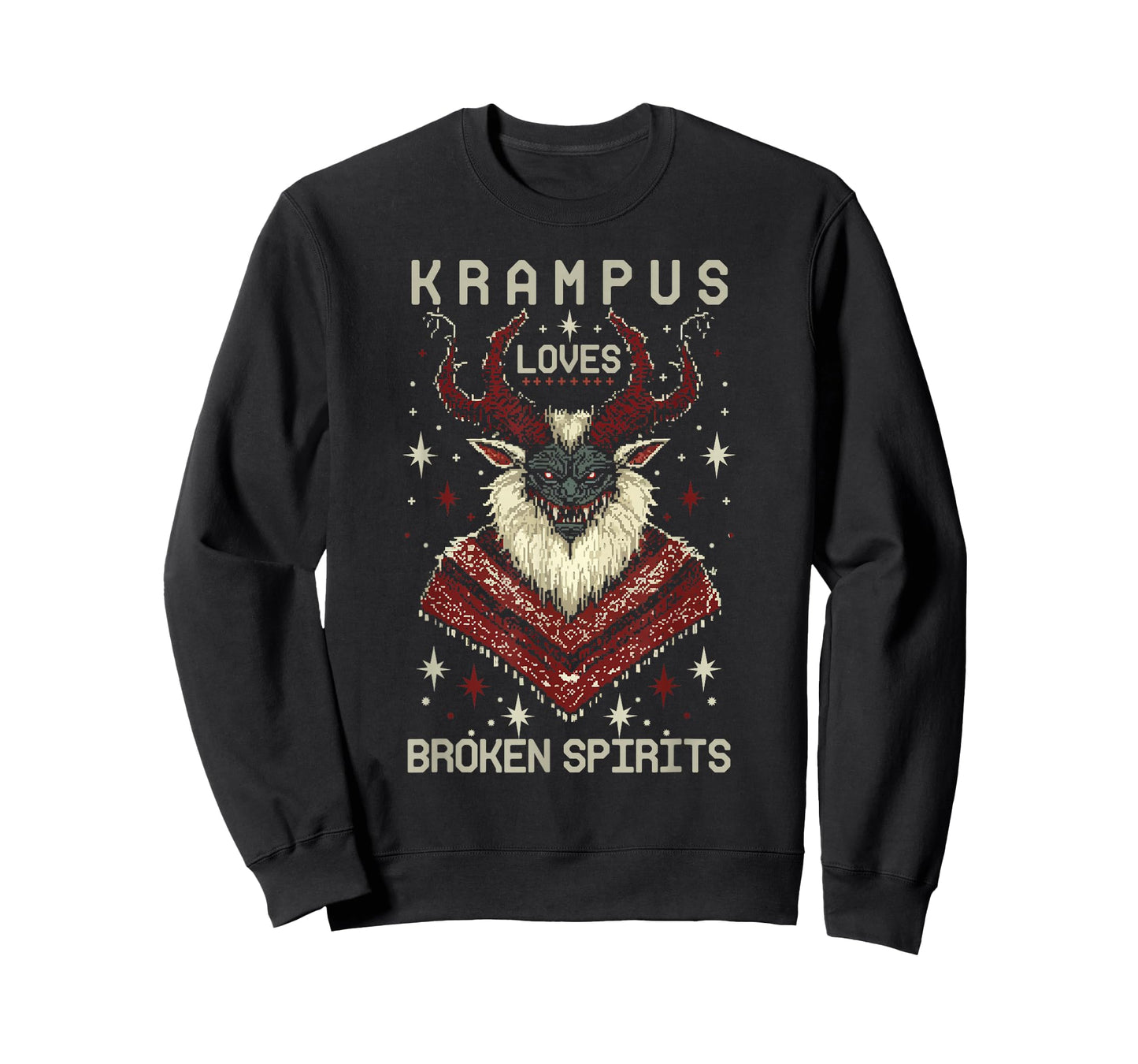 Krampusnacht Christmas Monster Krampus Lover Festive Horror T-Shirt