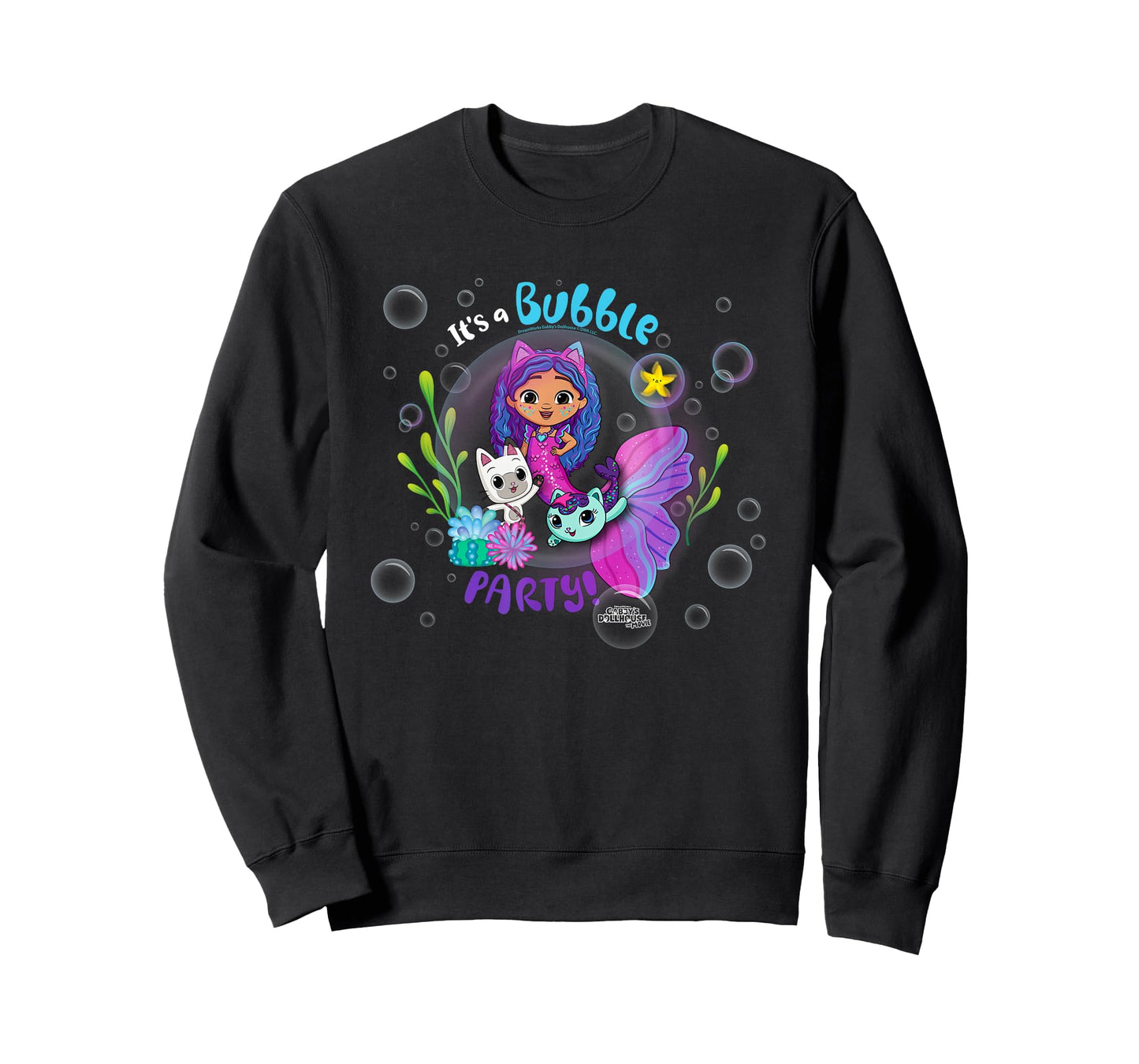 DreamWorks Gabby’s Dollhouse The Movie Bubble Party T-Shirt