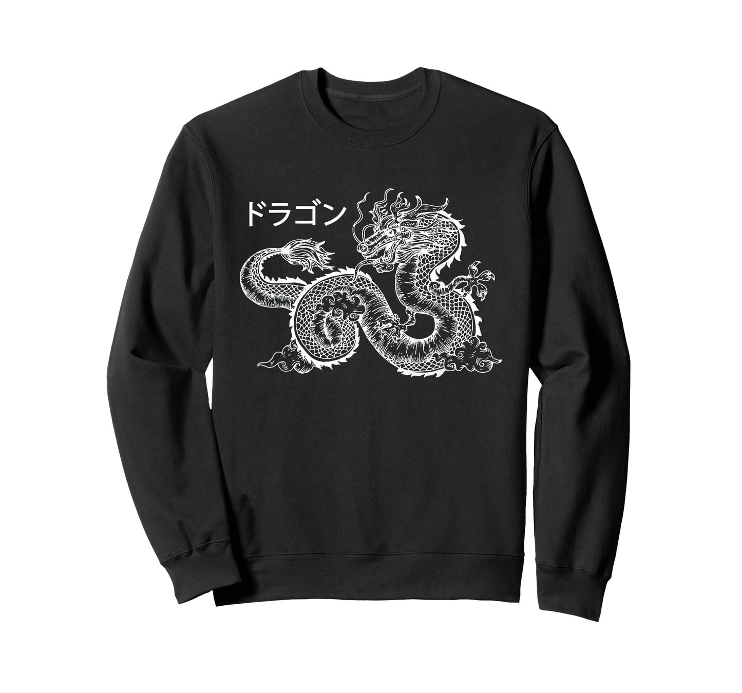 Japanese Aesthetic Dragon Kanji Clothes Women Teen Girls Men T-Shirt