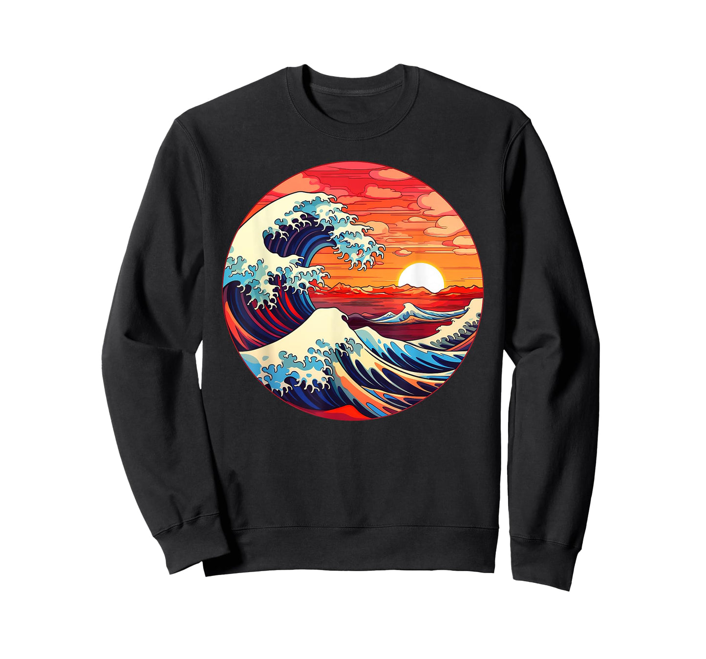 Great Art Aesthetic Tsunami boys Wave off Kanagawa Japanese T-Shirt