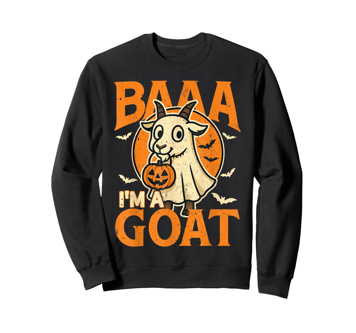 Baa I'm A Goat Cute Ghost Costume Funny Trick or Treat Party T-Shirt