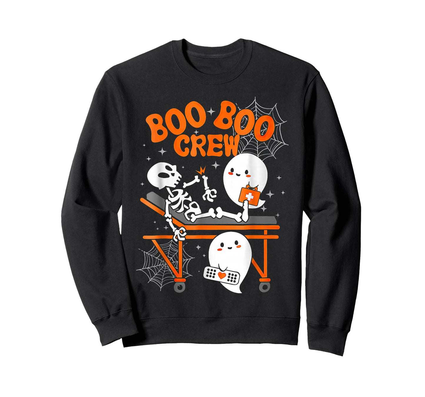 Boo Boo Crew Ghost Doctor Nurse Halloween T-Shirt