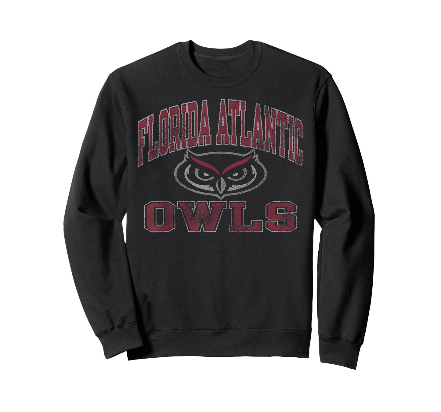 Florida Atlantic Owls Vintage Worn Navy Officially Licensed T-Shirt