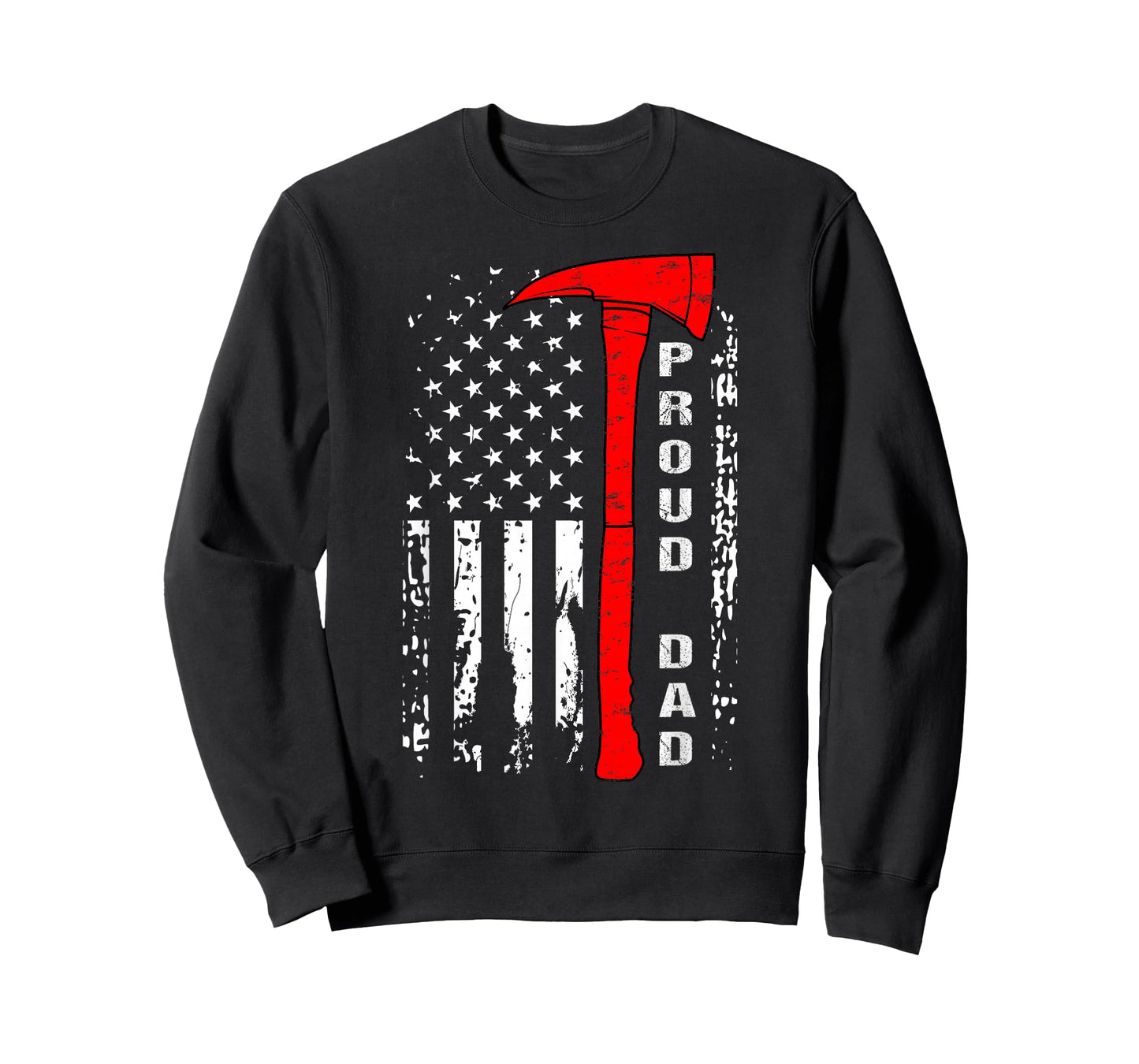Firefighter Dad Shirt Proud Dad of Brave Firefighter T-Shirt