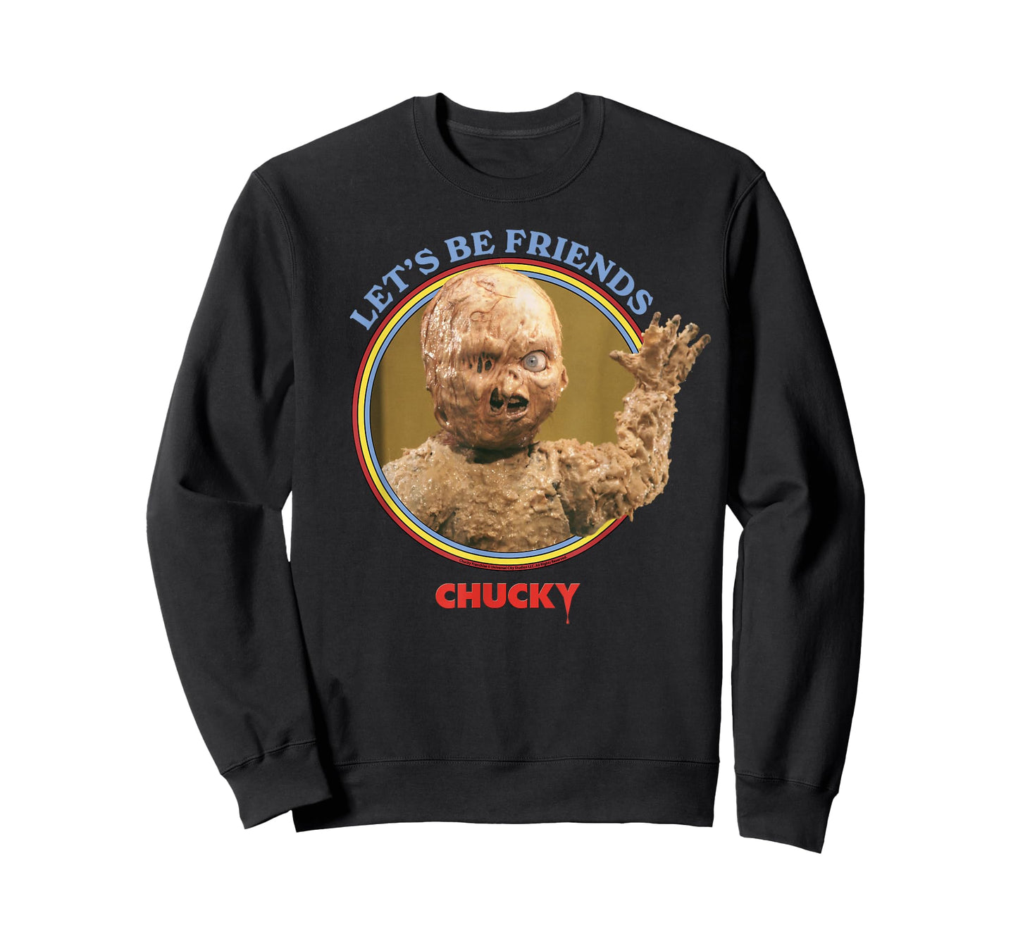 Chucky Let’s Be Friends Melting T-Shirt