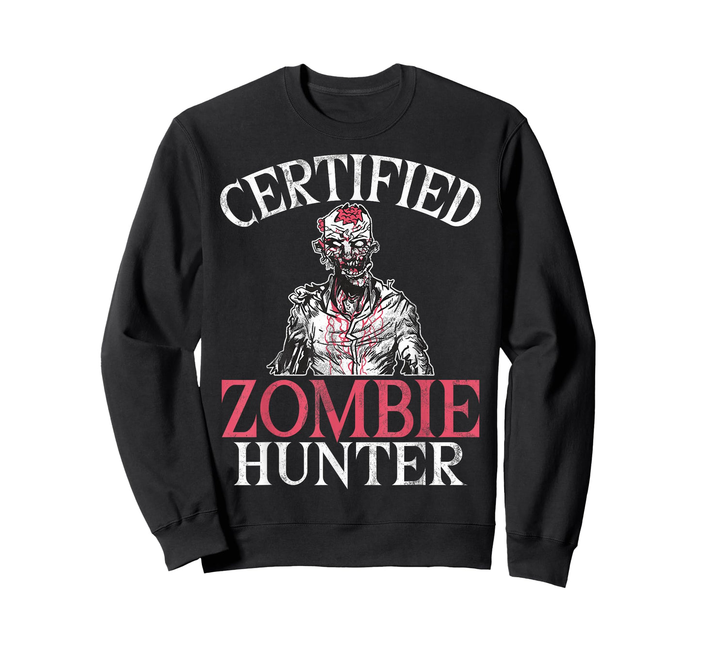Certified Zombie Hunter Zombie T-Shirt