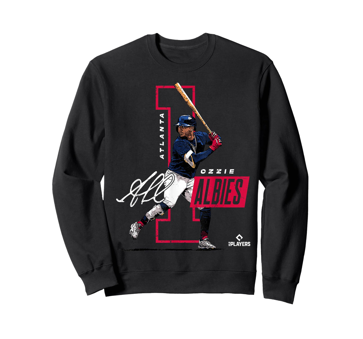 Ozzie Albies | Atlanta Baseball MLB Players | MLBALB4010 T-Shirt