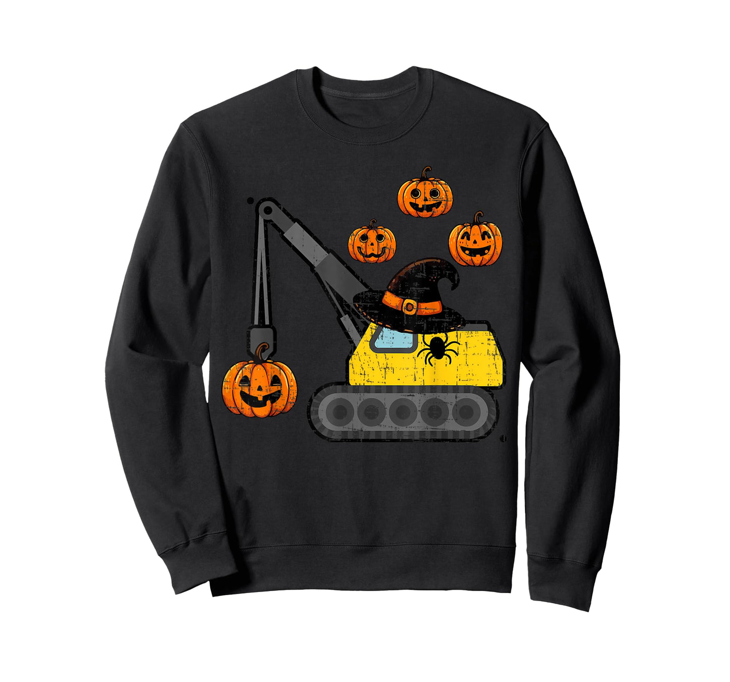 Crane Construction Truck Costume Toddler Kids Boys Halloween T-Shirt