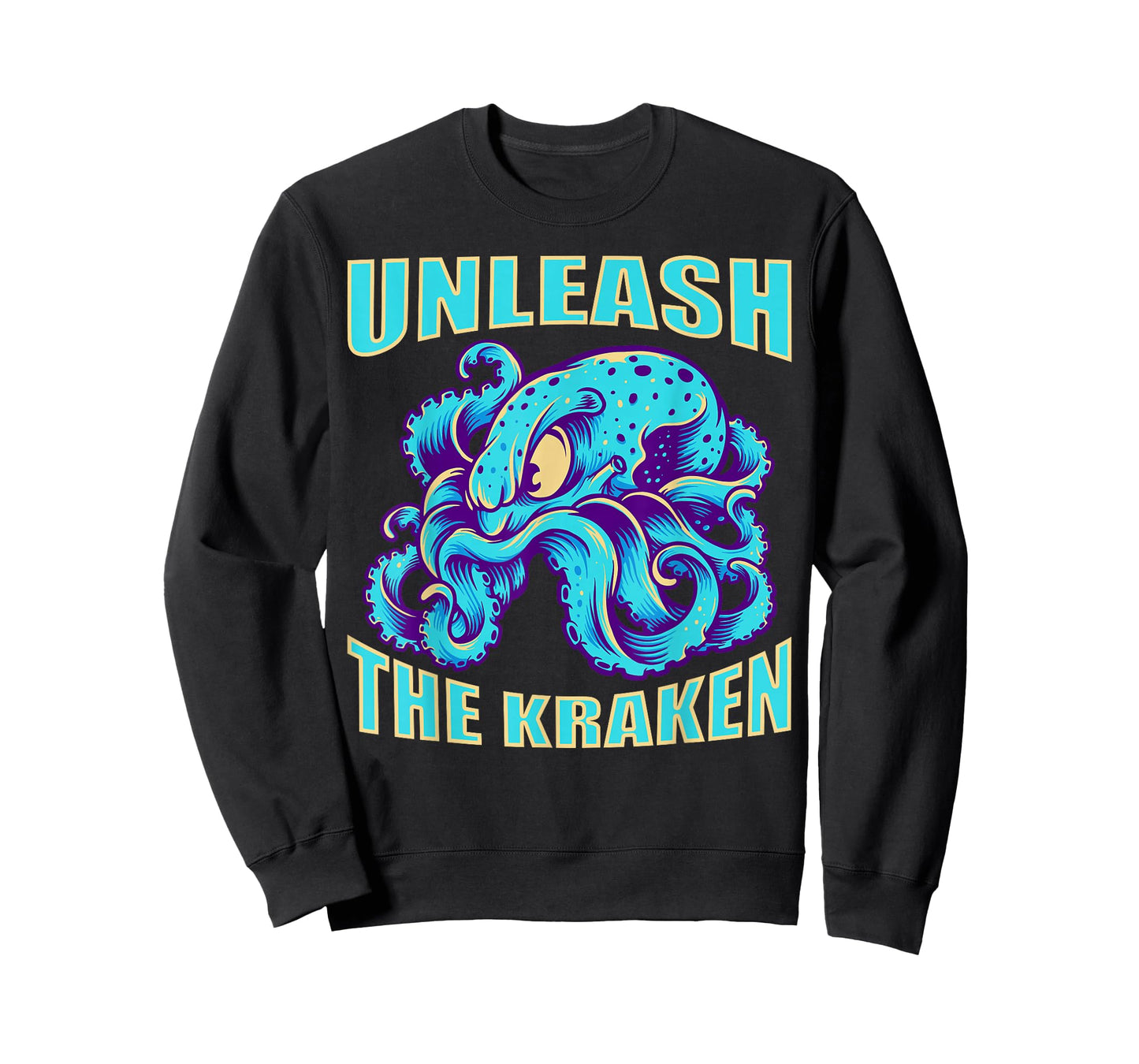 Kraken Sea Monster Vintage Unleash the Kraken Giant Kraken T-Shirt