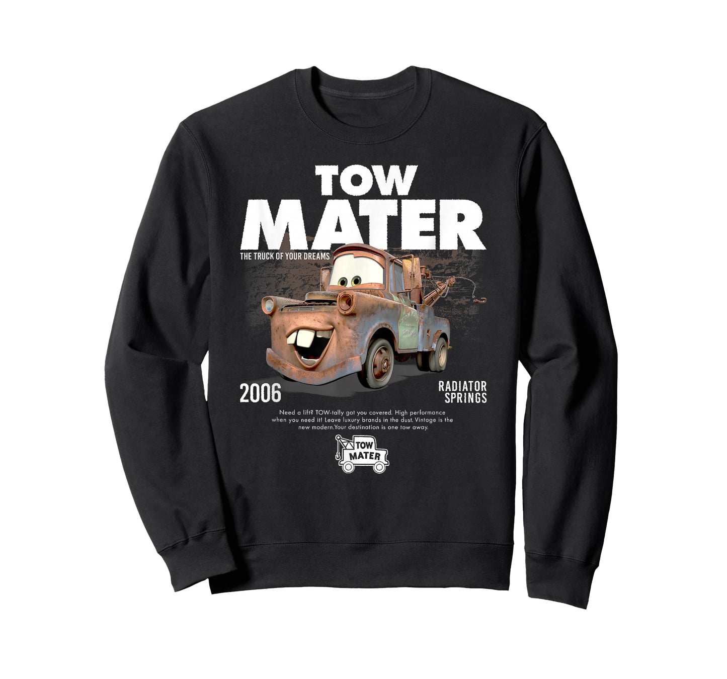 Disney Pixar Cars Tow Mater The Truck of Your Dreams Poster T-Shirt