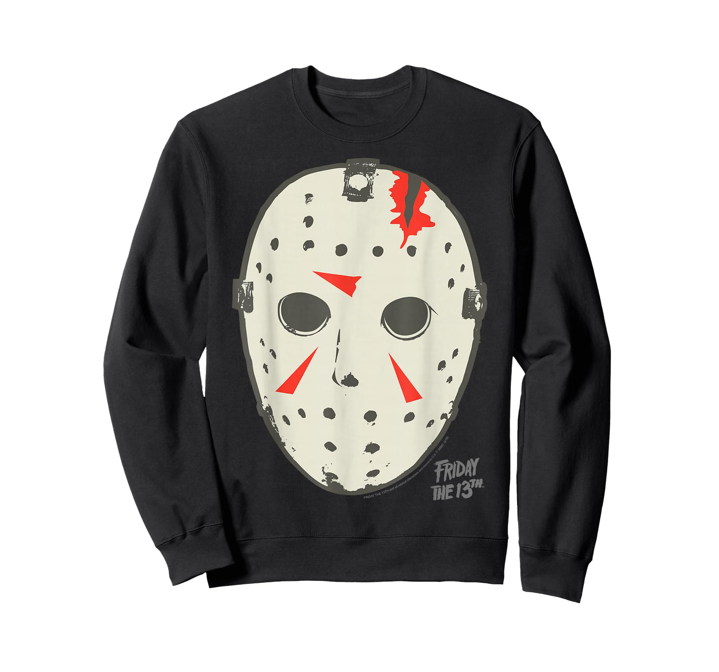 Friday The 13th Jason Damaged Mask T-Shirt