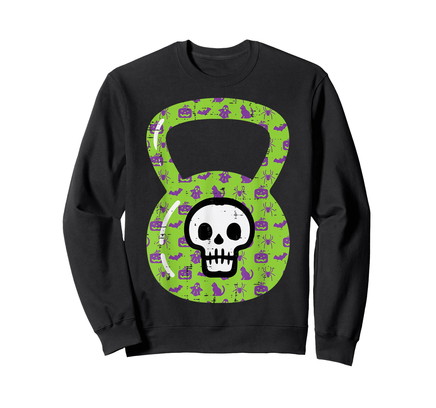 Halloween Gym Kettlebell Workout Exercise Costume Women Men T-Shirt