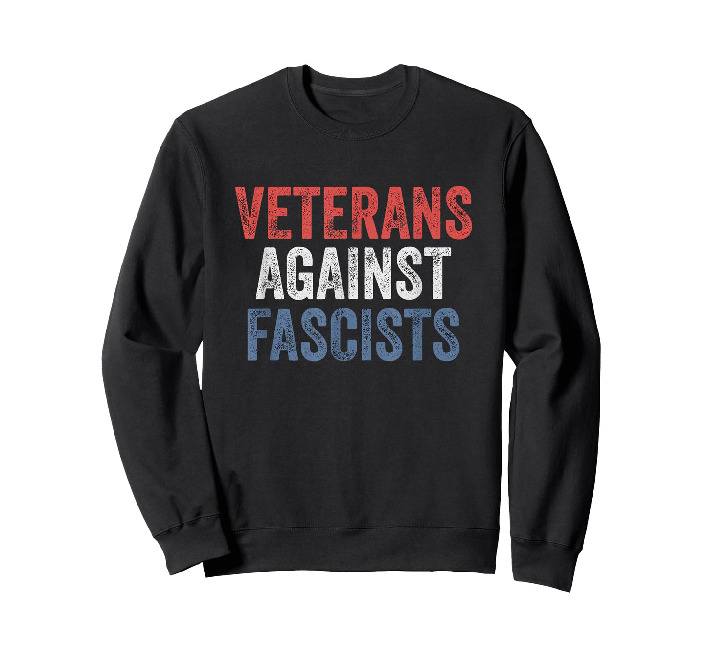 Veterans Against Fascists Vintage Patriotic Veteran US Army T-Shirt