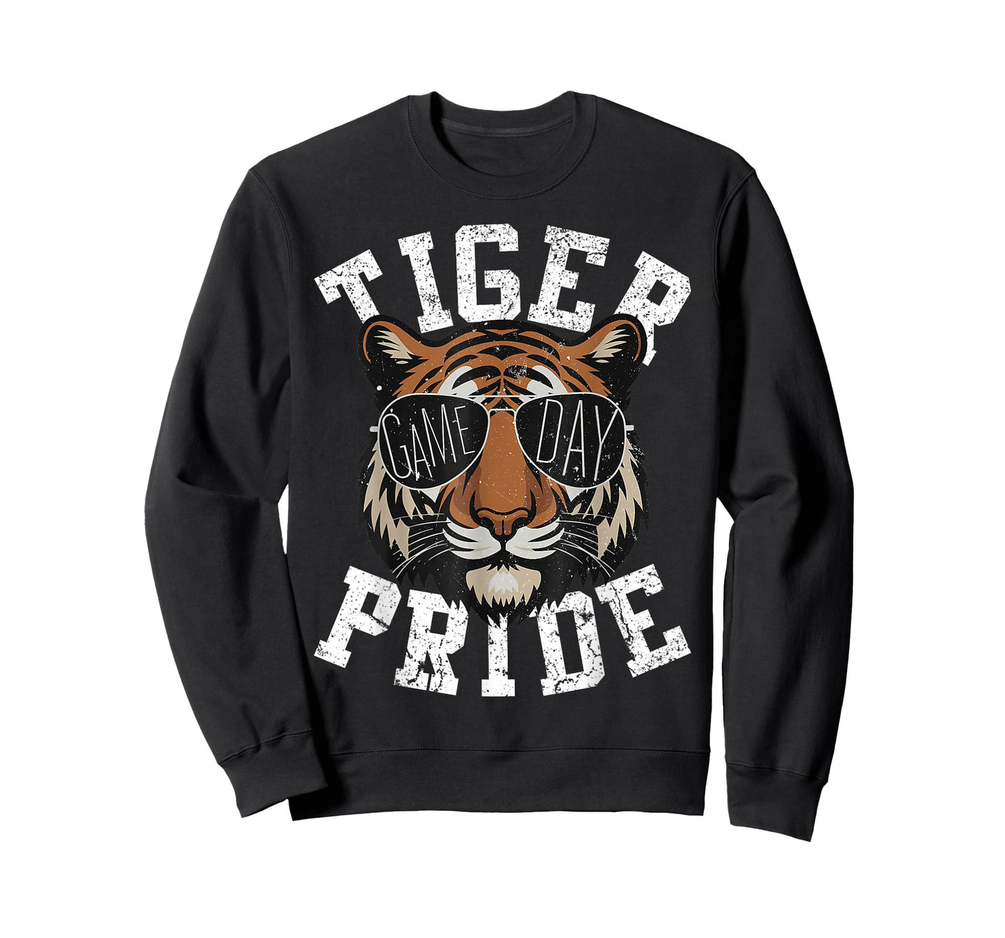 Retro Vintage Tiger Pride Tiger Mascot School Sports Team T-Shirt