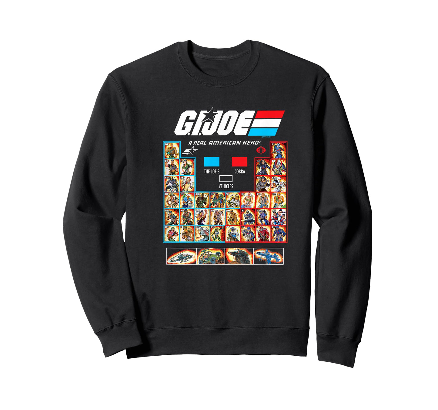 G.I. Joe Group Shot Periodic Roll Call T-Shirt