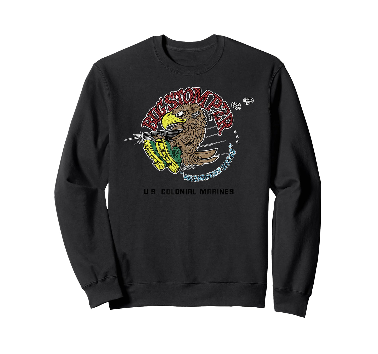 Aliens Bug Stomper We Endanger Species T-Shirt