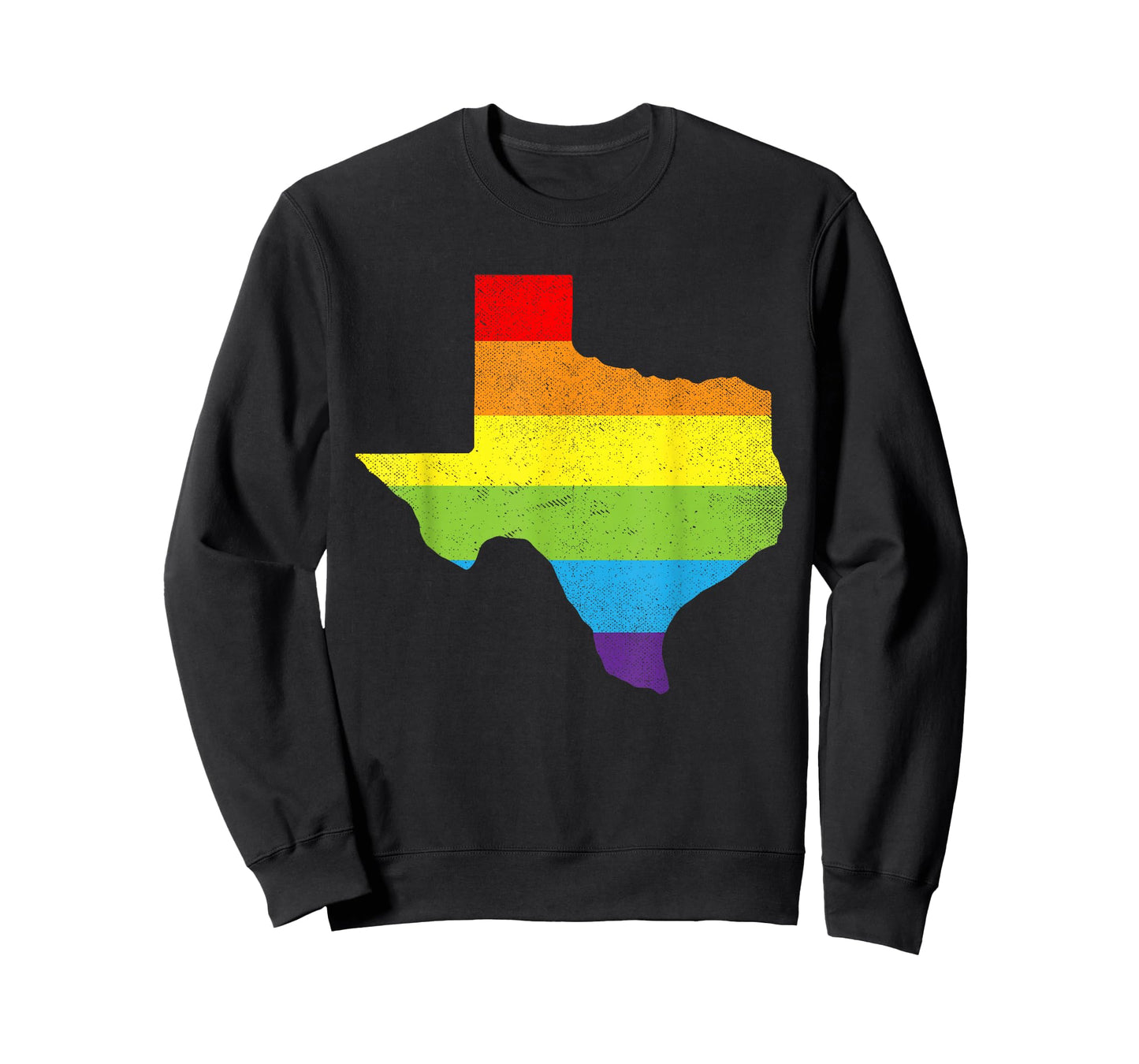 Texas Map Tshirt Gay Pride Rainbow Flag Shirt LGBT T-Shirt