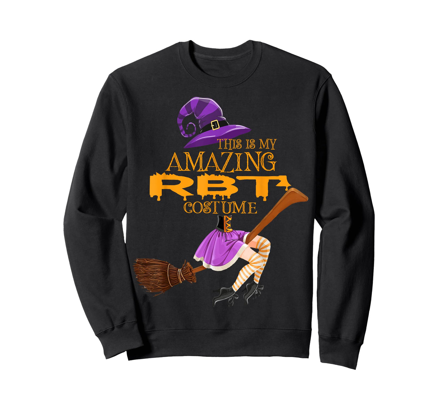 RBT Costume Witch Halloween Registered Behavior Technician T-Shirt