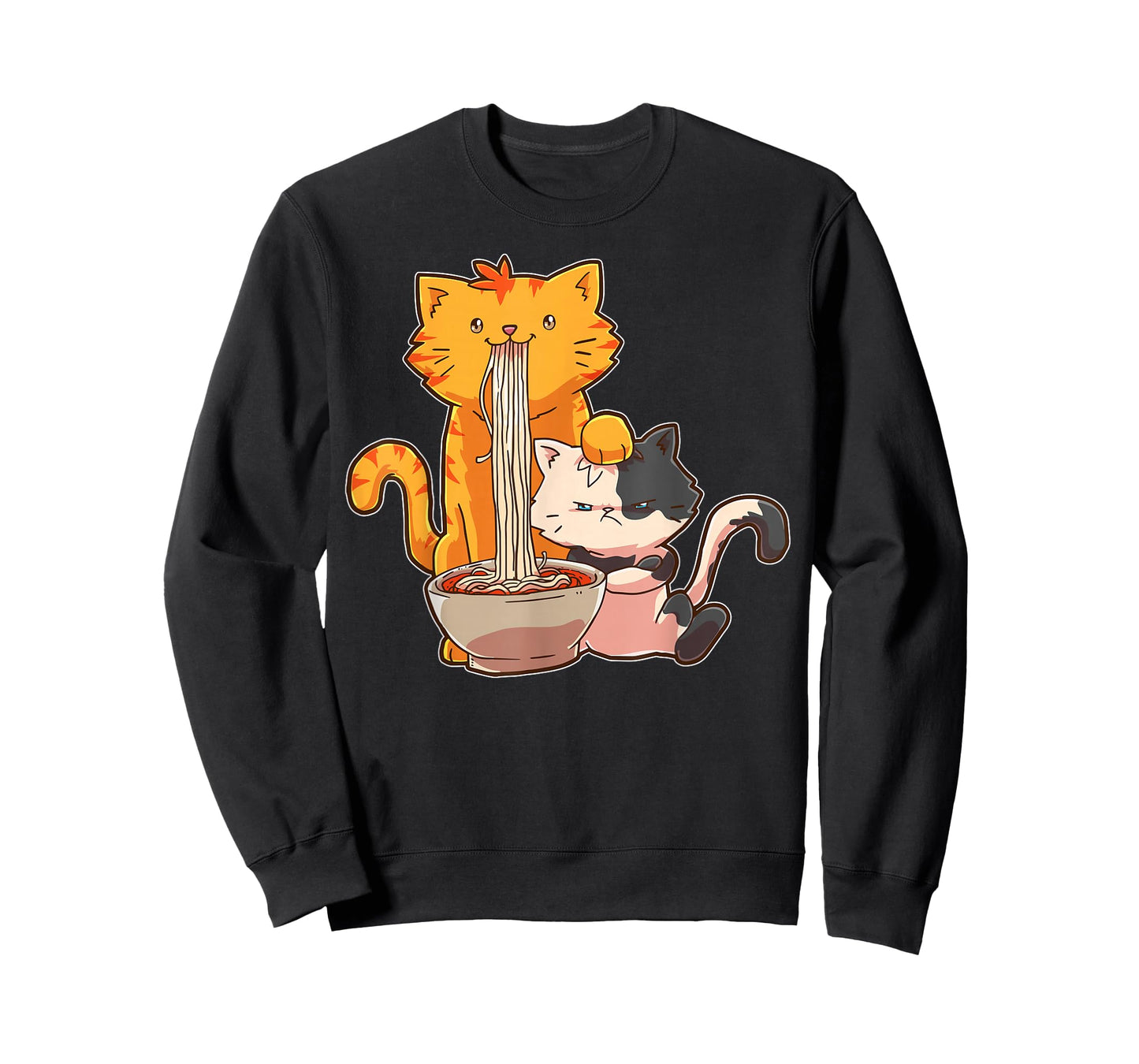 Ramen Kawaii Anime Cat Ramen Japanese Food T-Shirt