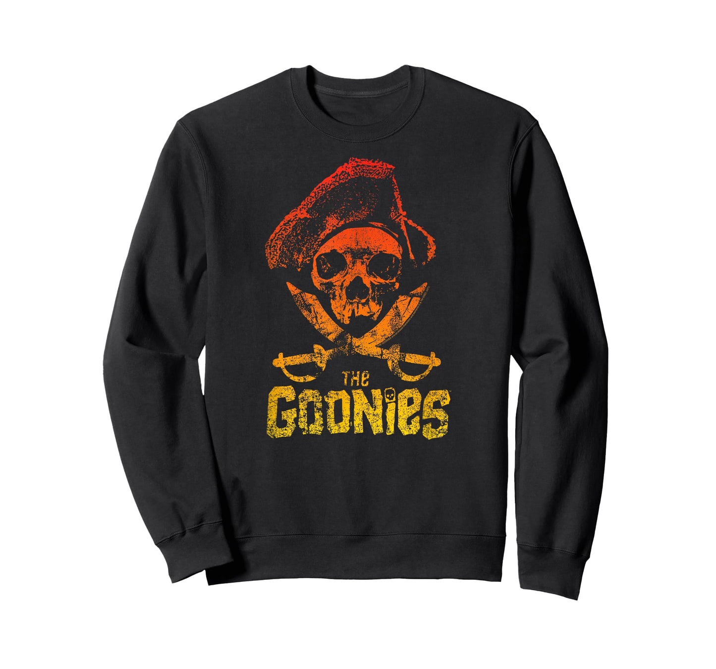 The Goonies Pirate Skull and Swords Ombre Movie T-Shirt