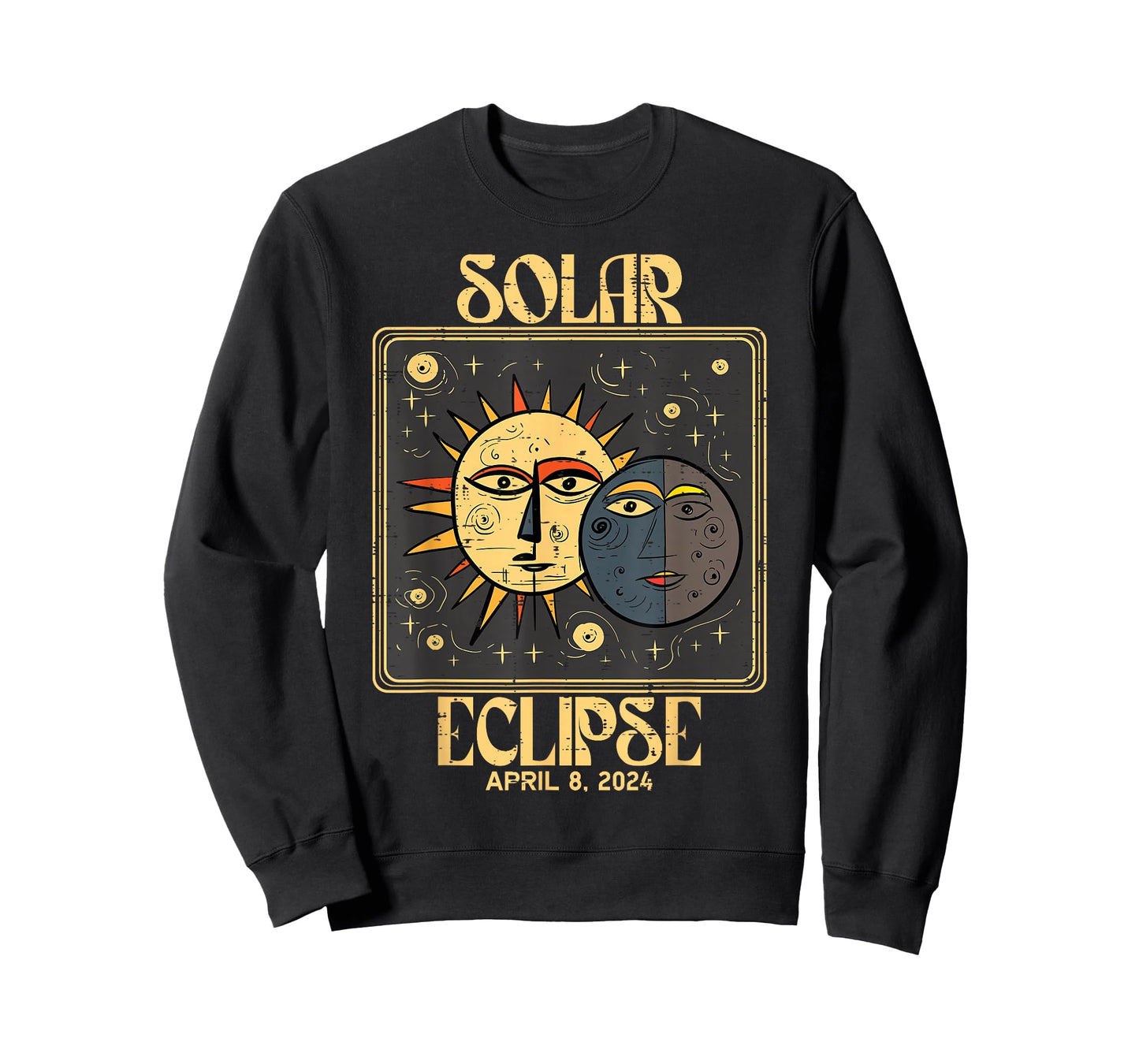 Solar Eclipse Tarot April 8 2024 Totality Women Men Kids T-Shirt