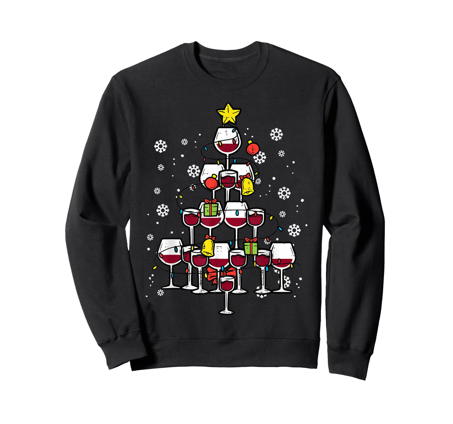 Christmas Tree Funny Winter Xmas Women Men Adult T-Shirt