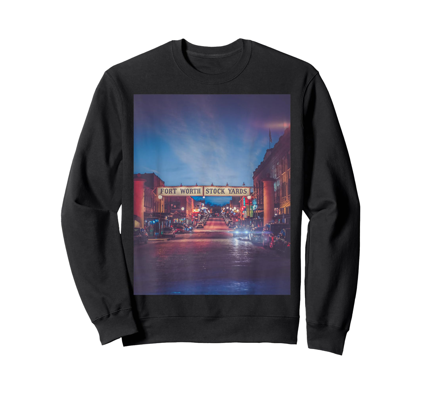 Fort Worth Stockyards Cowboy Design Texas T-Shirt