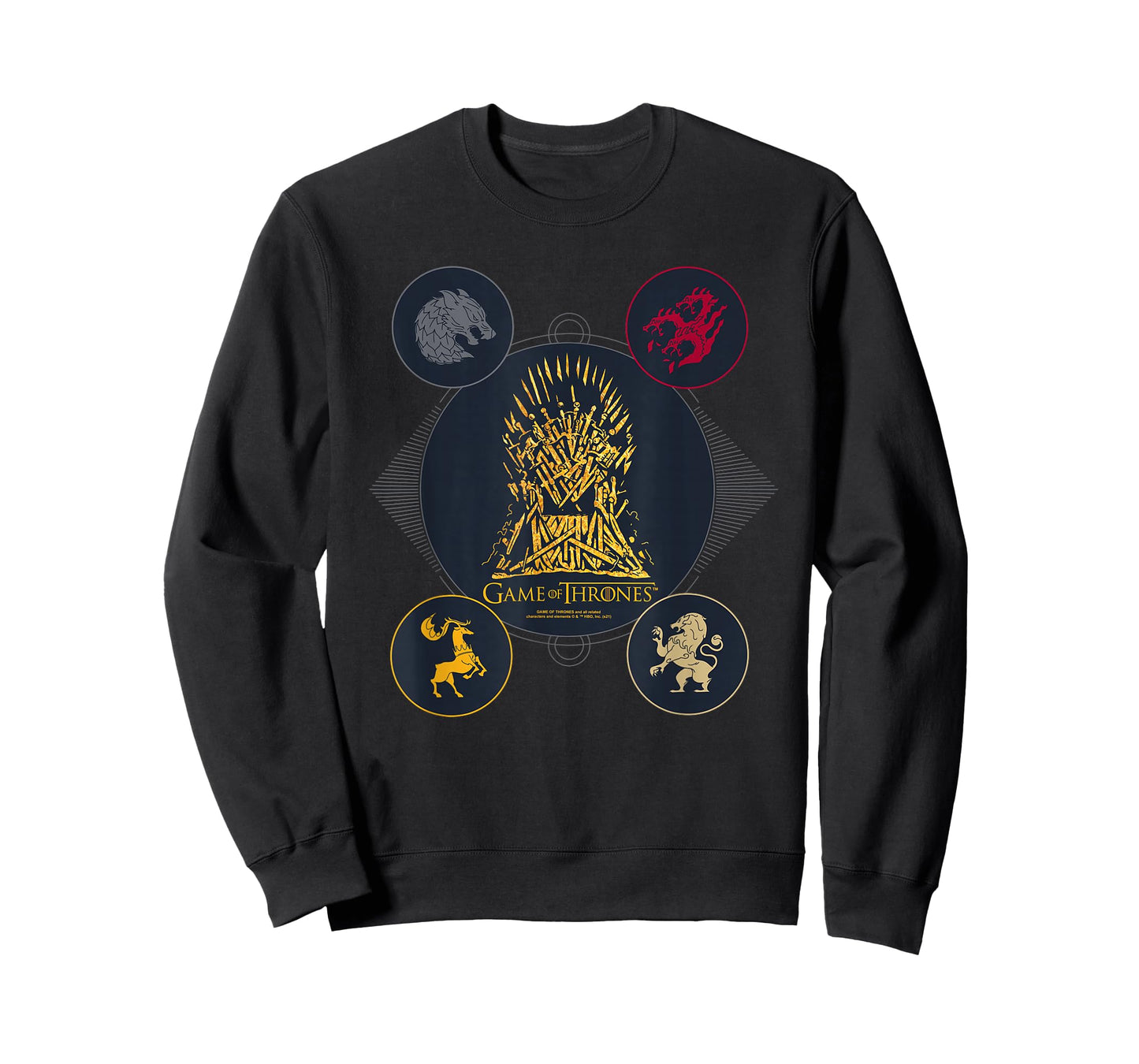 Game of Thrones 4 Houses for the Throne T-Shirt