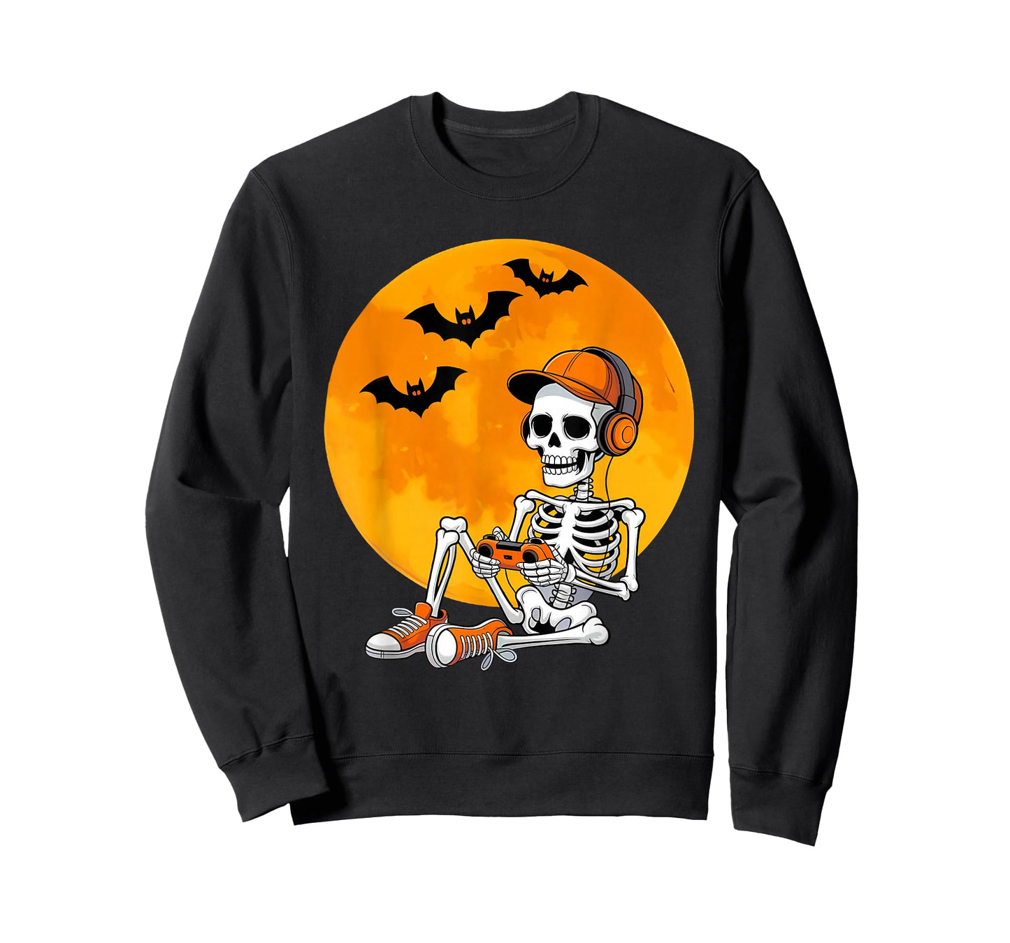 Funny Meme Skeleton Gamer Halloween Costume for Men Boys T-Shirt