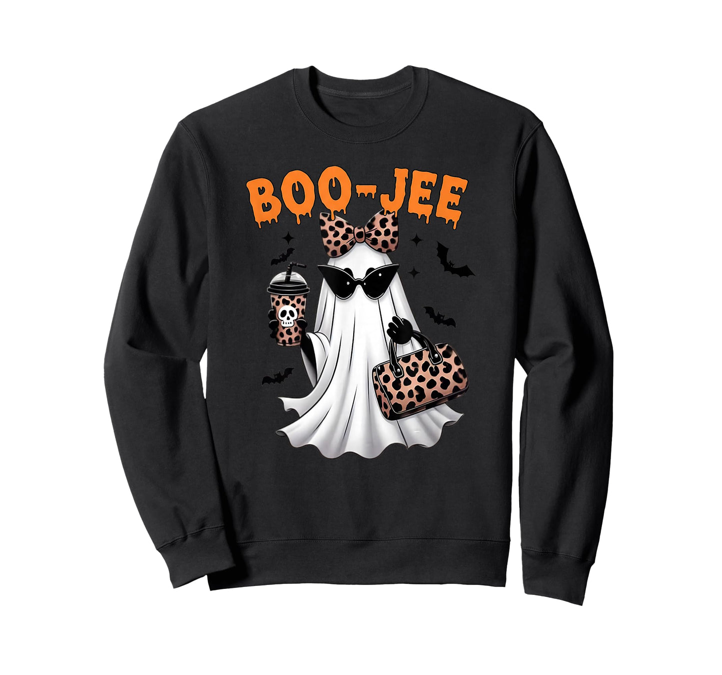 Boo JEE Ghost Boujee Pink Halloween Oktober Vibes Spooky T-Shirt