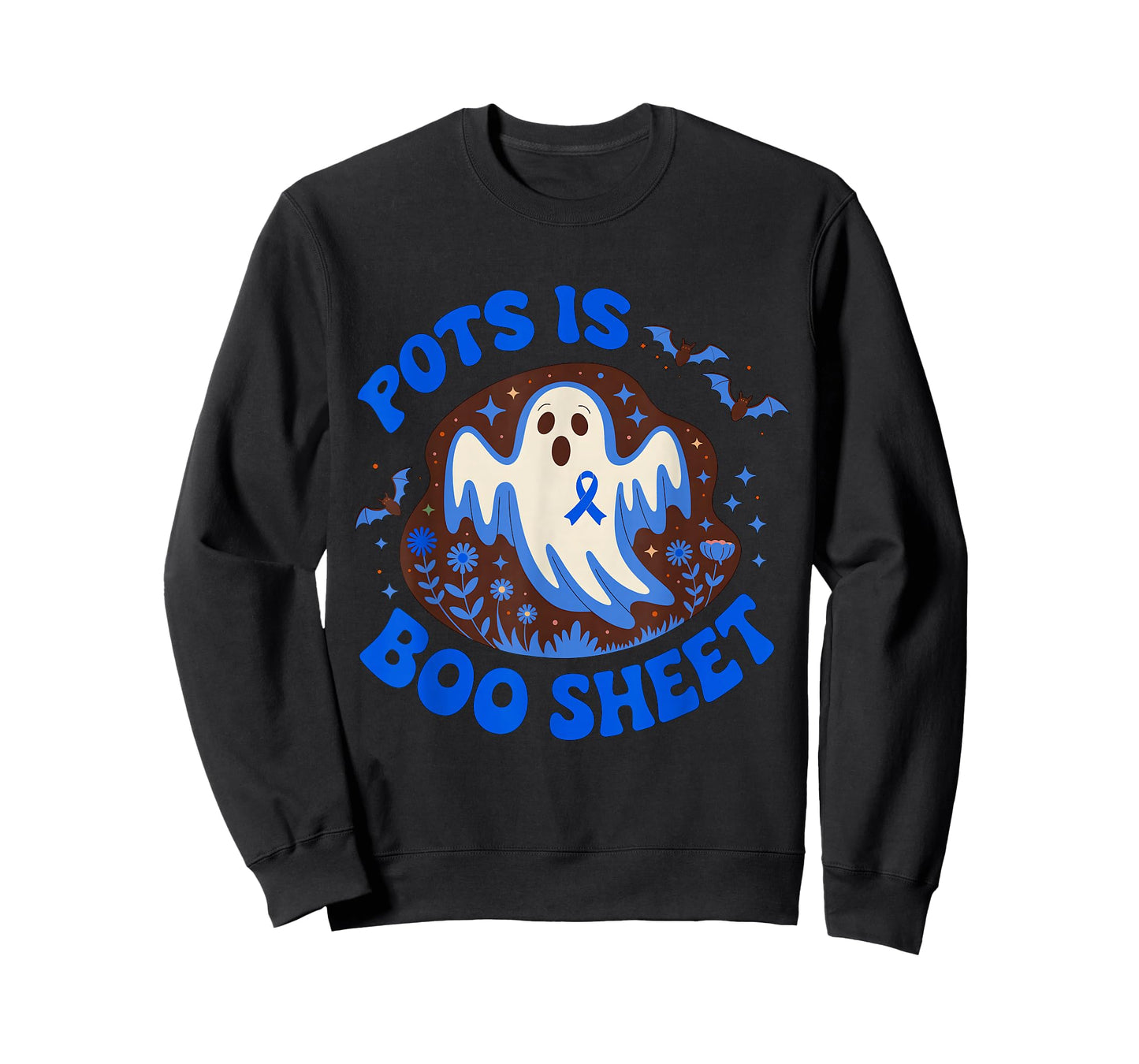 Postural orthostatic tachycardia Syndrome Boo Sheet Ghost T-Shirt