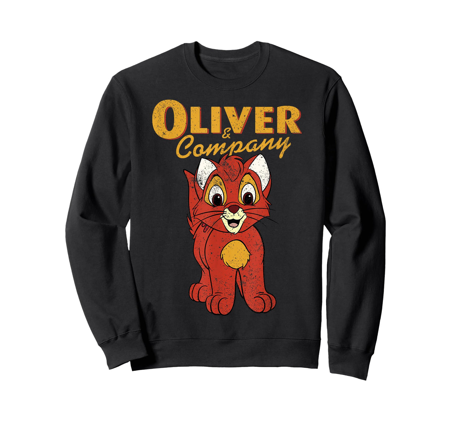 Disney Oliver & Company Movie Portrait Graphic T-Shirt T-Shirt