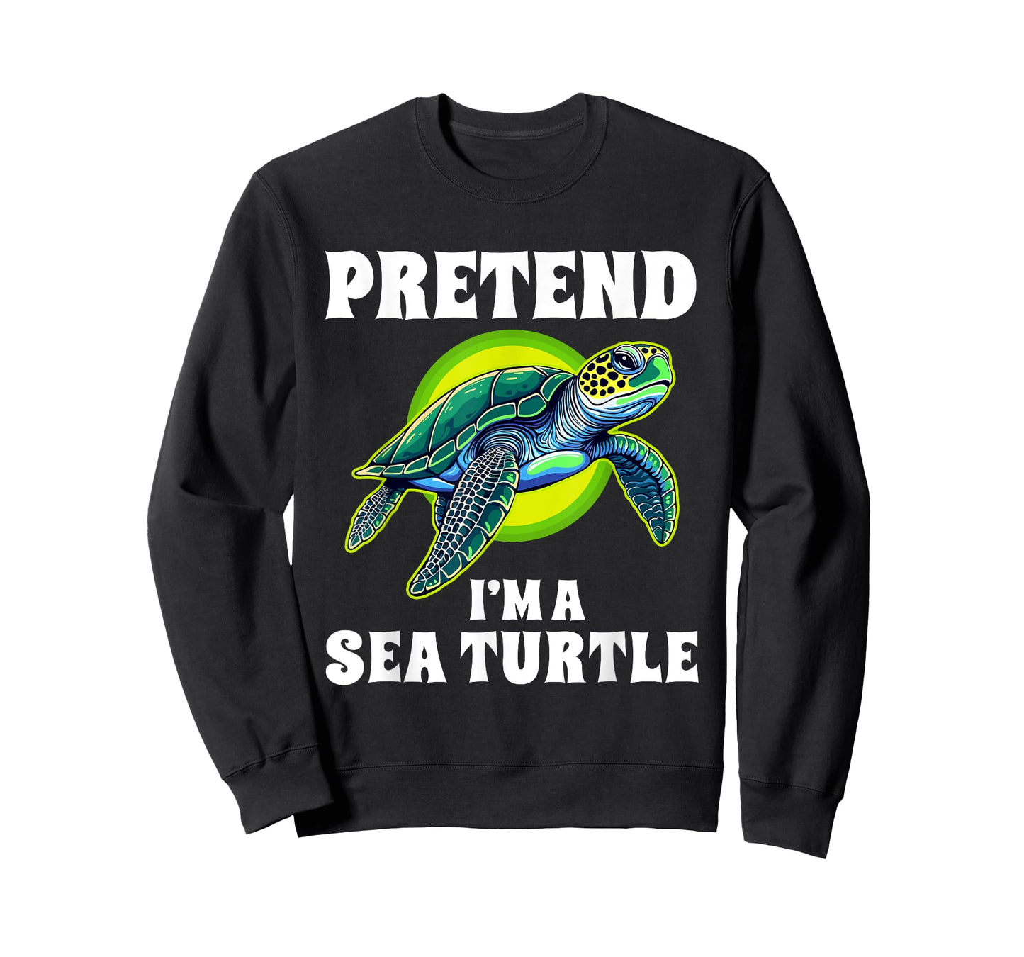 Pretend I'm A Sea Turtle Halloween Costume T-Shirt