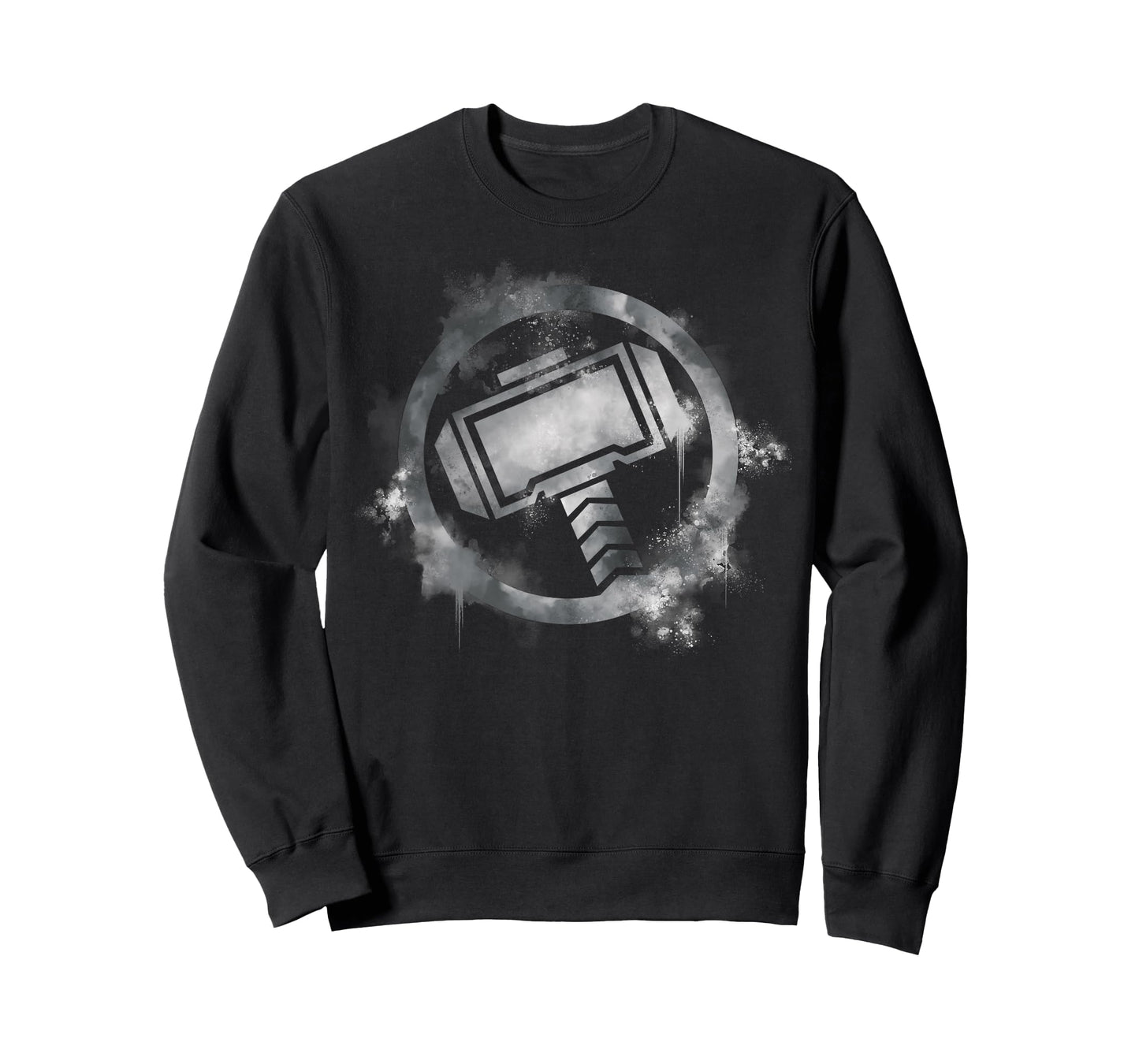 Marvel Avengers Endgame Thor Spray Paint Logo T-Shirt