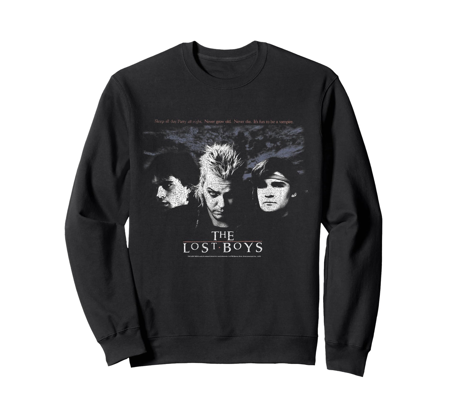 The Lost Boys Group Retro Poster T-Shirt Small