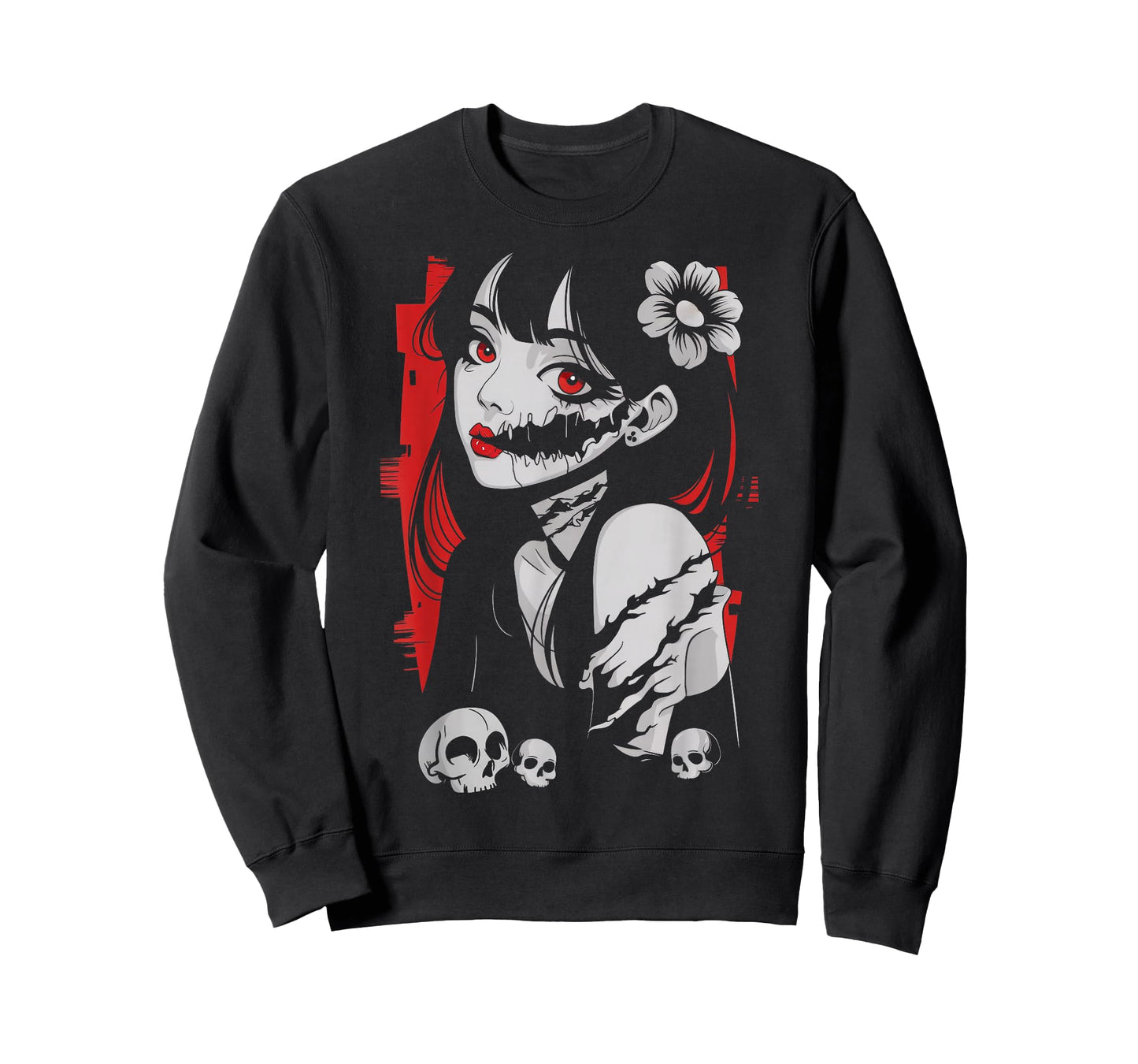 Horror Anime Manga Japan Kawaii Goth Gifts for Men Women Kid T-Shirt