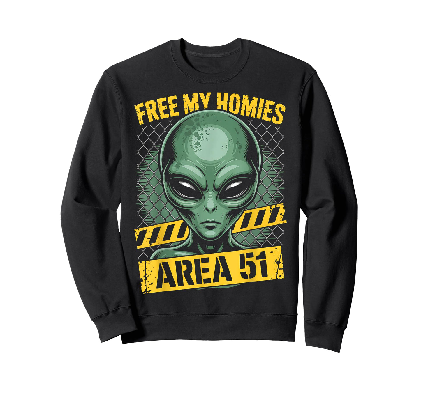 Free My Homies Area 51 Funny Alien UFO Boys Kids Men Women T-Shirt