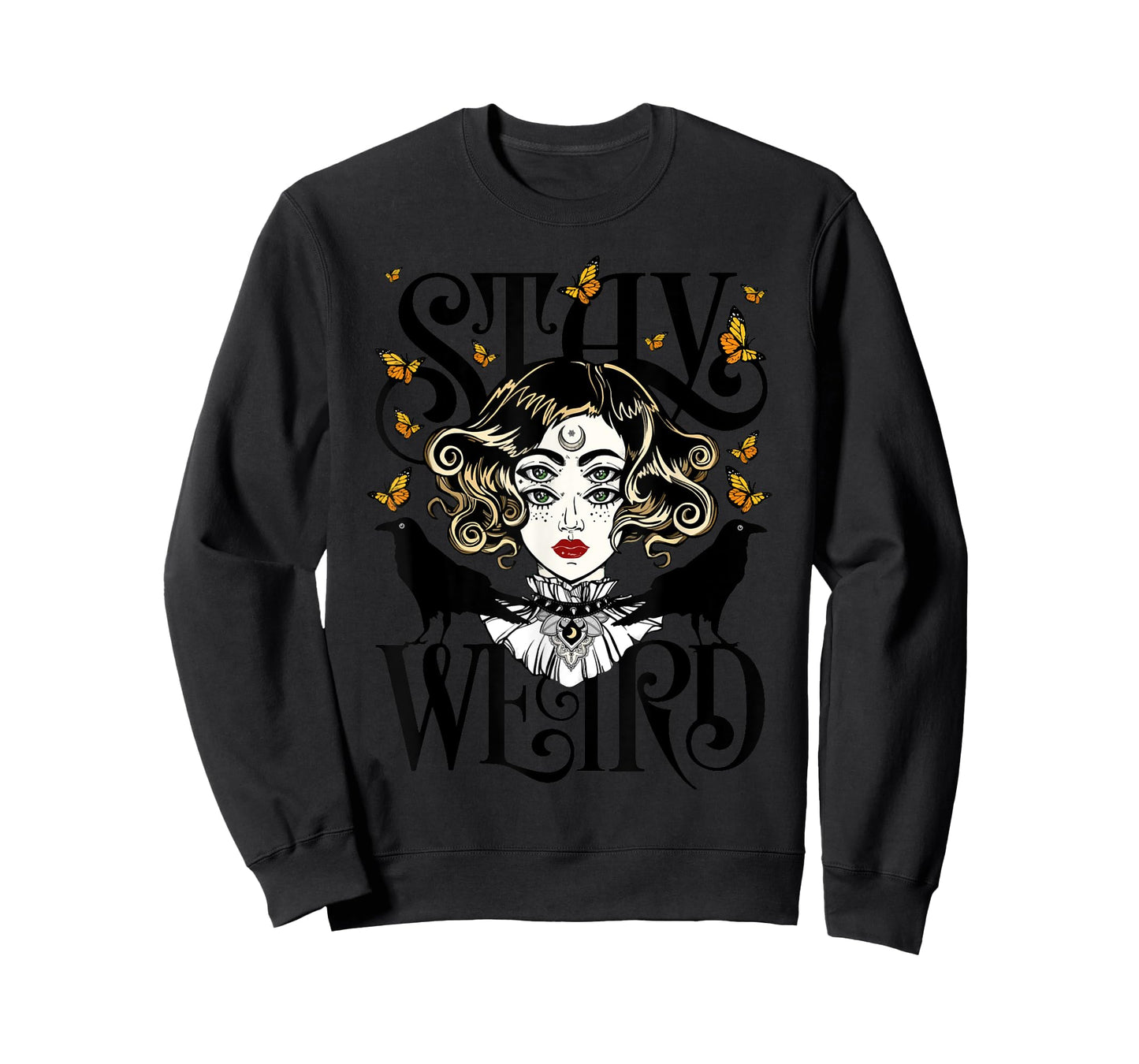 Stay Weird | Rose and The Ravens | Devil Girl T-Shirt
