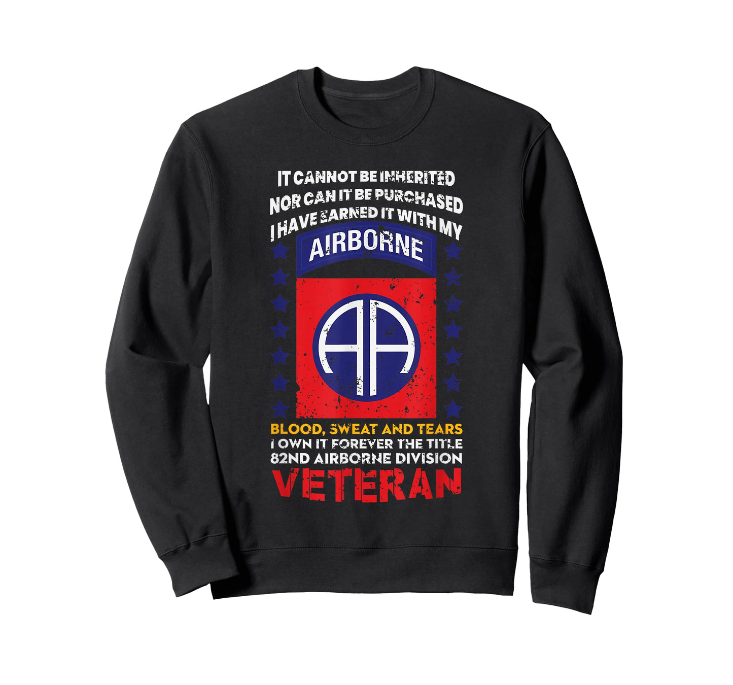 Veteran 82nd Airborne Division USA Retired T-Shirt
