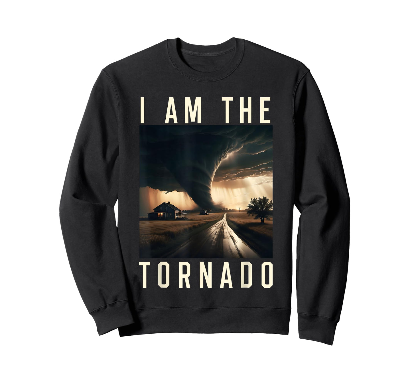 I Am The Tornado Costume Storm Hurricane Meteorologist T-Shirt