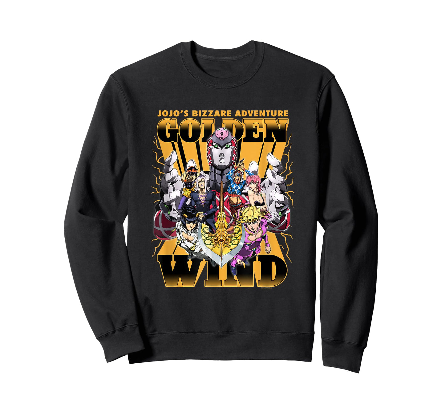 JoJo's Bizarre Adventure Golden Wind Passione Gang Anime T-Shirt