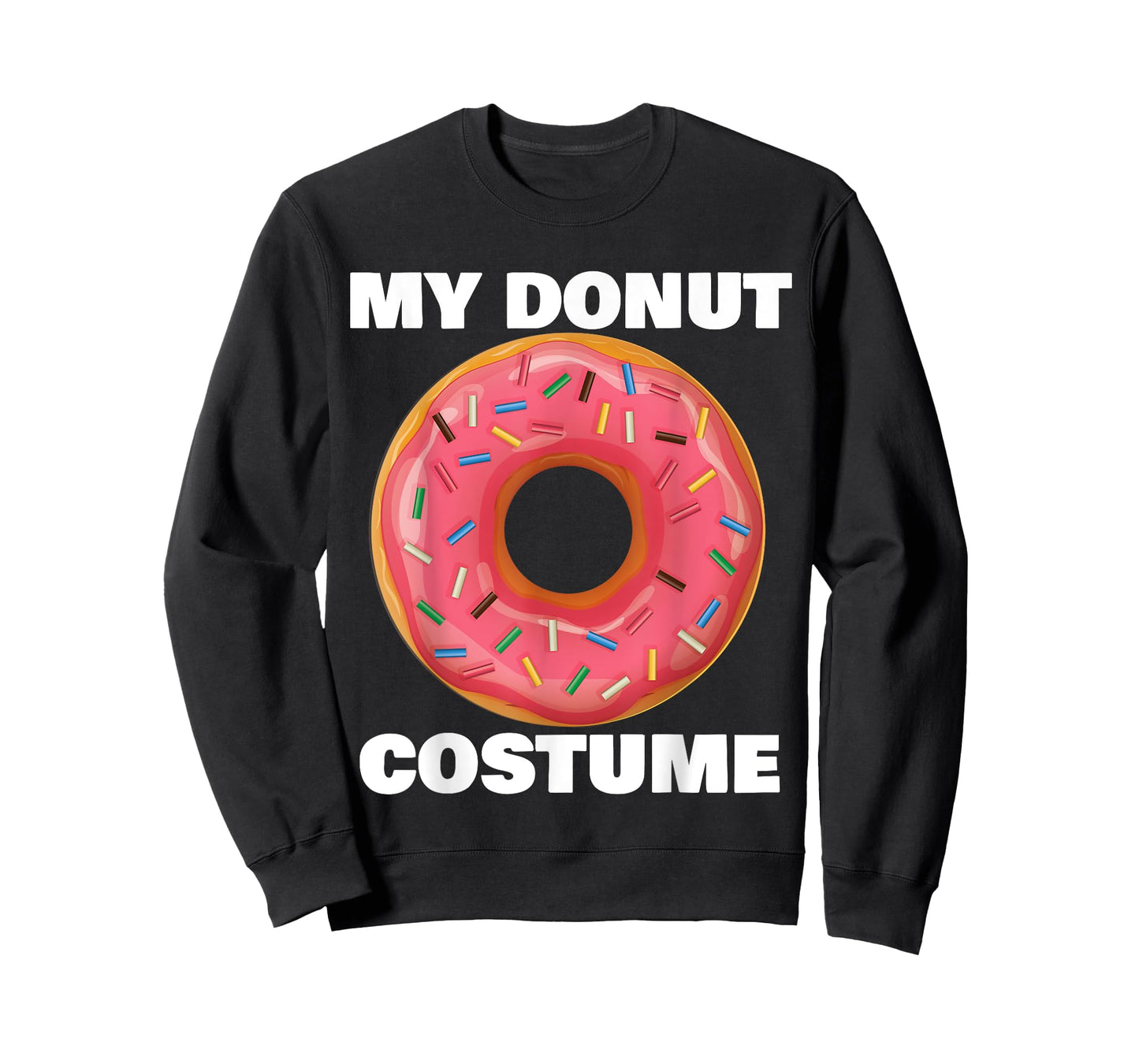 Funny Donut T-Shirt Halloween Costume Sprinkle T-Shirt