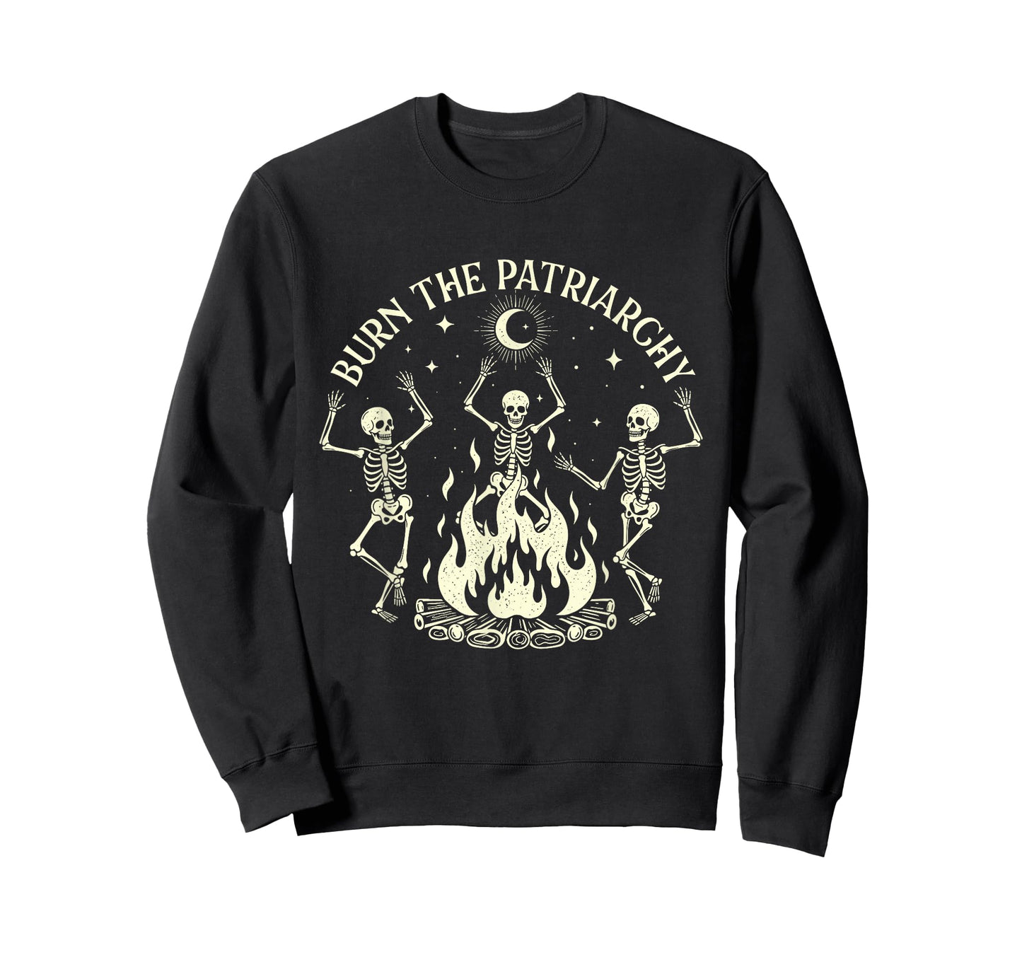 Burn The Patriarchy - Spooky Halloween Feminist Feminism T-Shirt