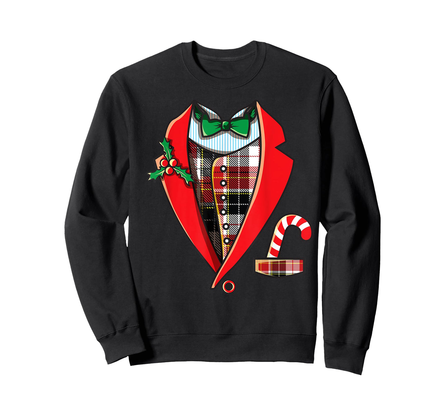 Christmas Tuxedo Shirt Funny Family Pajama Party Gift T-Shirt