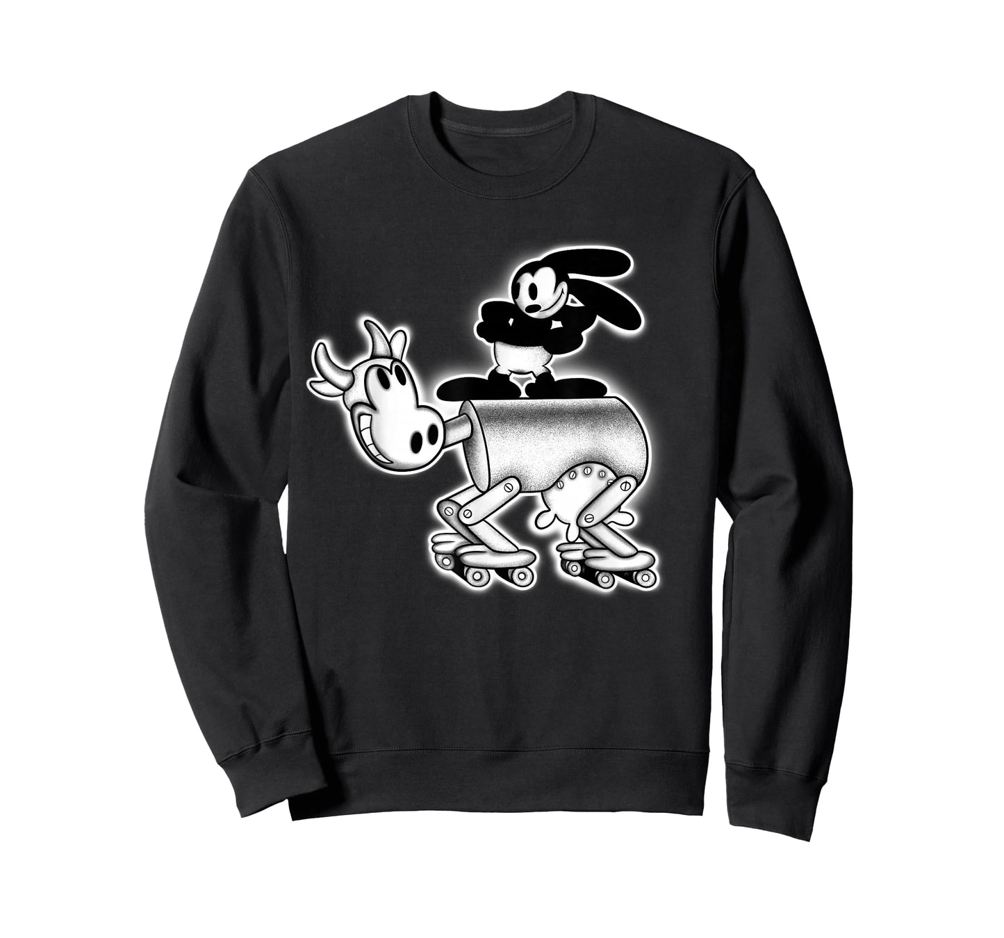 Oswald Rabbit in The Mechanical Cow x 1927 Cartoon T-Shirt
