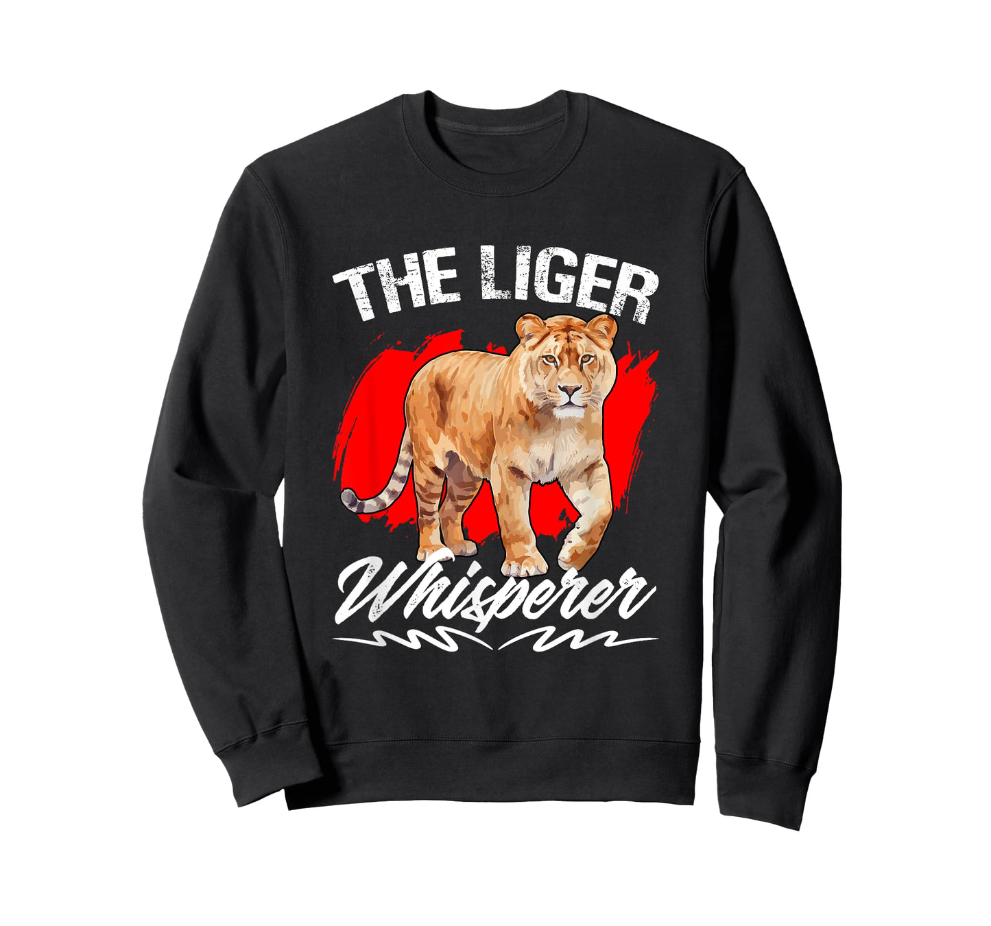 Liger Whisperer - Lion And Tiger Mixed Bred Animal Liger T-Shirt