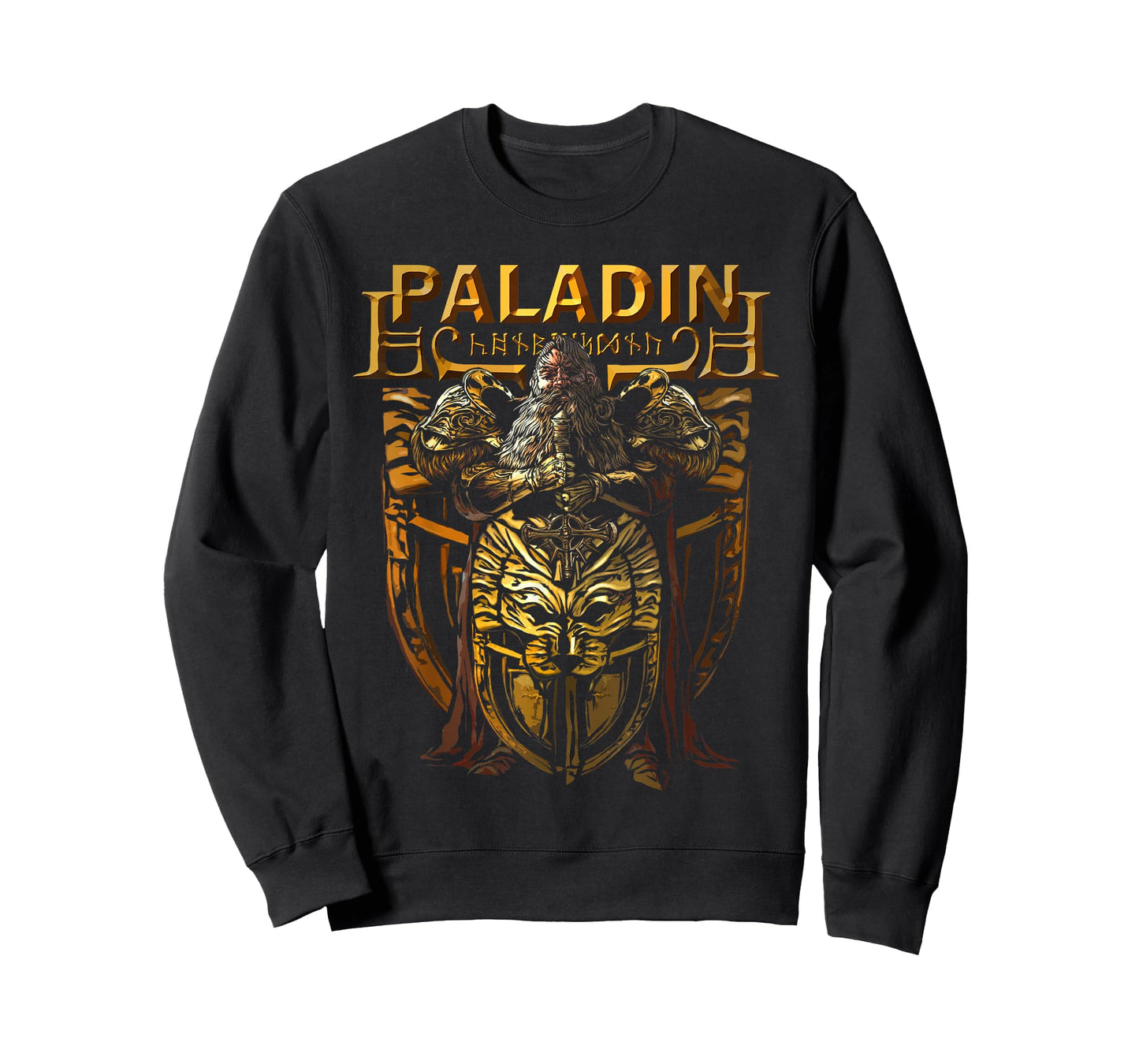 Dwarven Paladin, Dwarf Knight, Tabletop RPG Fantasy Gamers T-Shirt