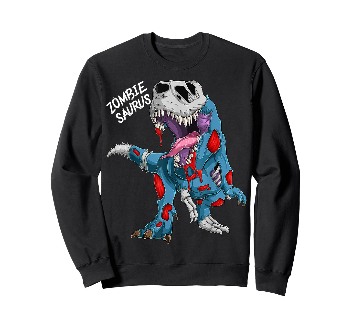 Dinosaur Shirt Zombiesaurus T-Rex Zombie Costume Halloween T-Shirt