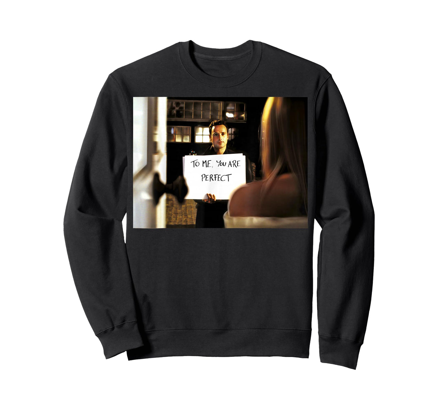 Love Actually To Me You Are Perfect Movie Frame T-Shirt