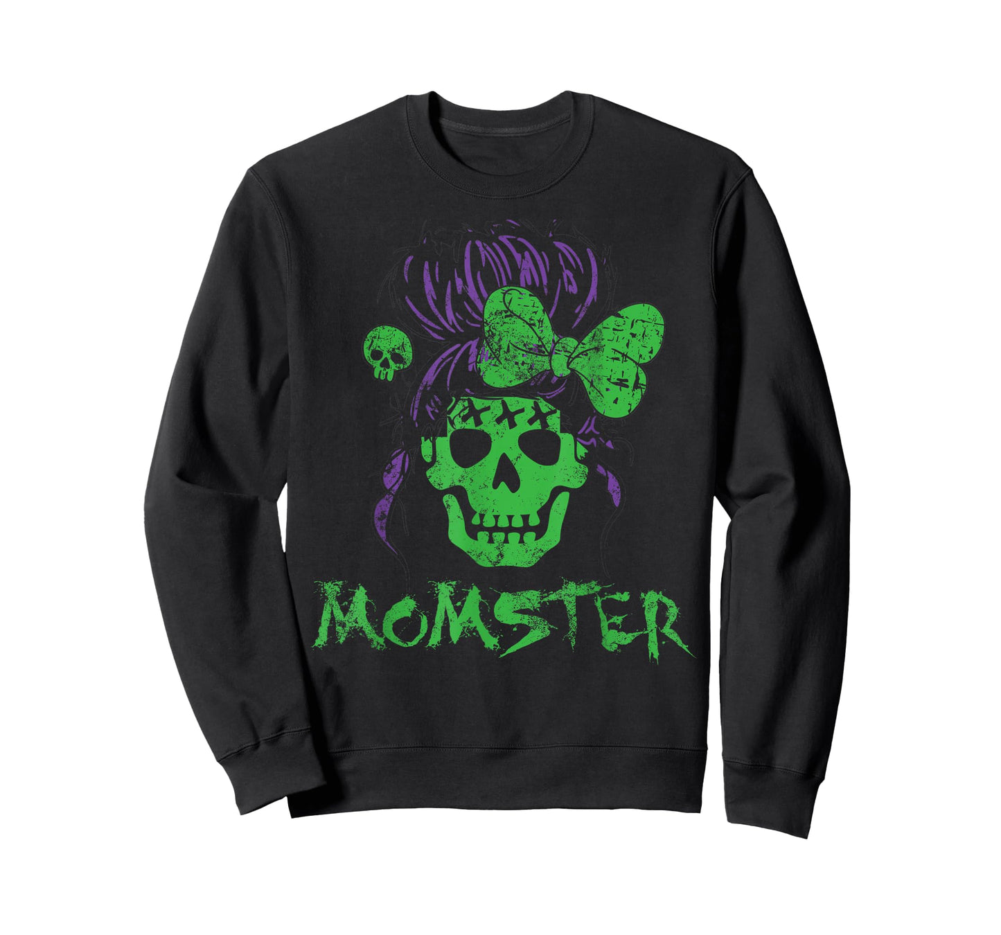 Momster Shirt For Women Retro Funny Horror Zombie Halloween T-Shirt